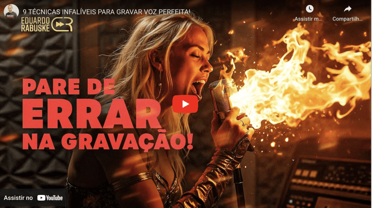 mixagem de voz, plugins pra voz, microfone de estúdio