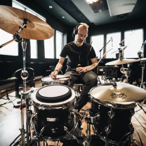 Equipamento de gravação para bateria, Microfonação de bateria, Mixagem de bateria, Técnica de bateria
