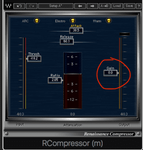 Compressores de áudio, dicas de compressão