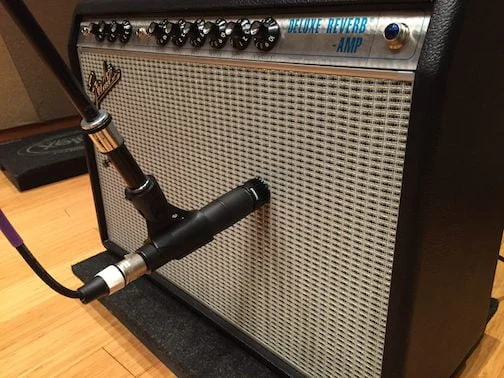 gravação de guitarra, Microfonação de guitarra, Gravação em casa, amp de guitarra