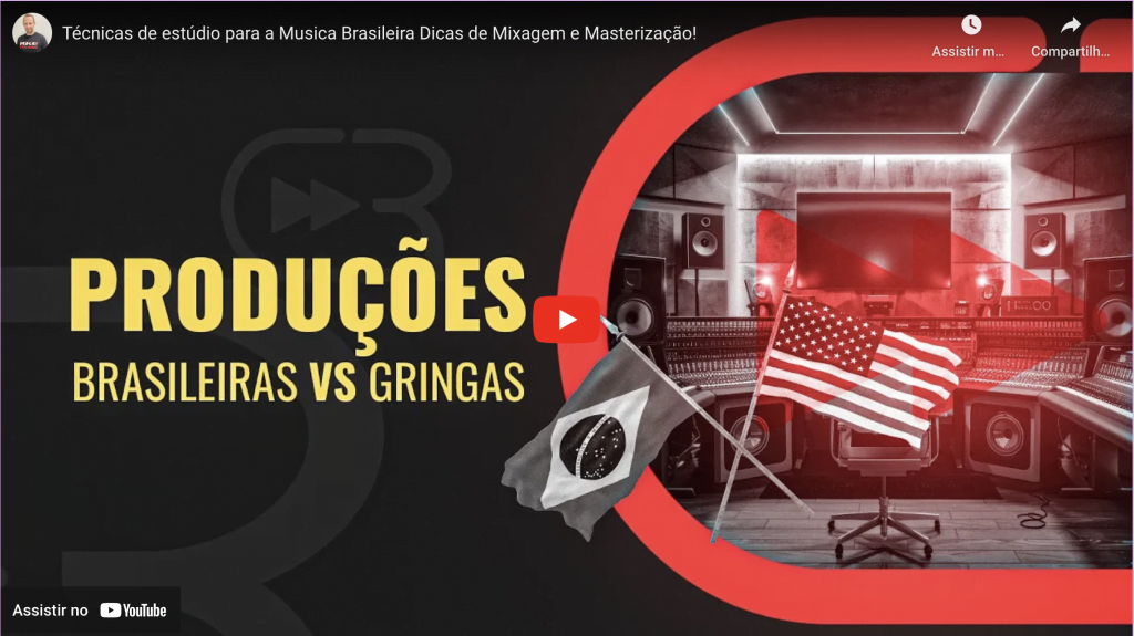 mixagem e masterização, música brasileira