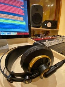 mixar com fones de ouvido, mixagem, masterização