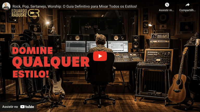 mixagem, masterização, rock, sertanejo, pop, jazz, worship