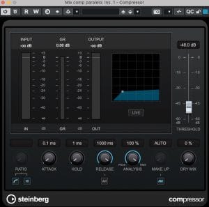 mixagem, masterização, plugins, compressor