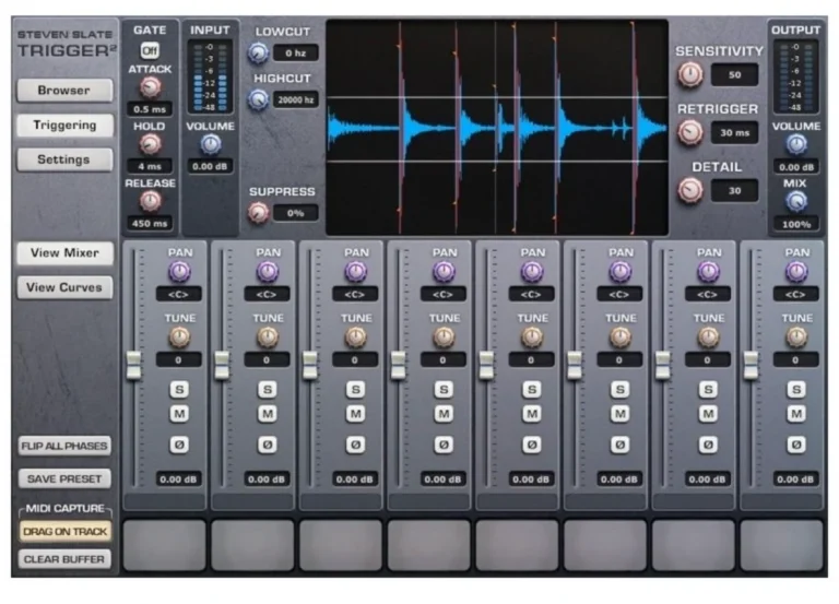 bateria, mixagem