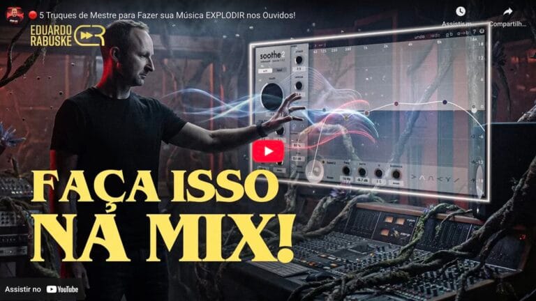 mixagem, masterização, plugins