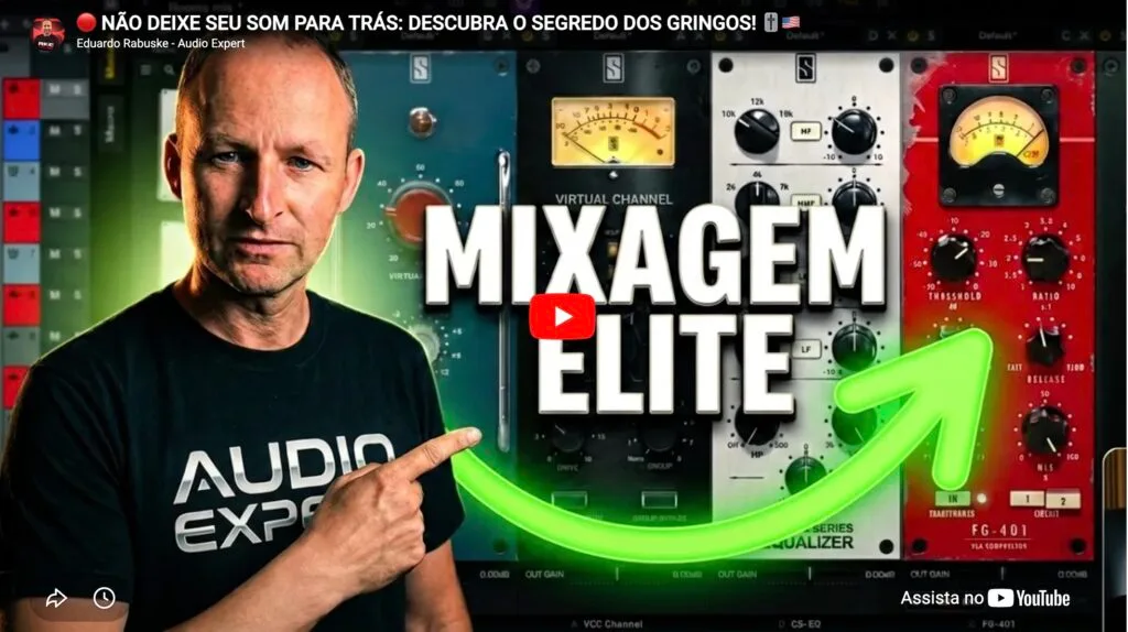 mixagem e masterização