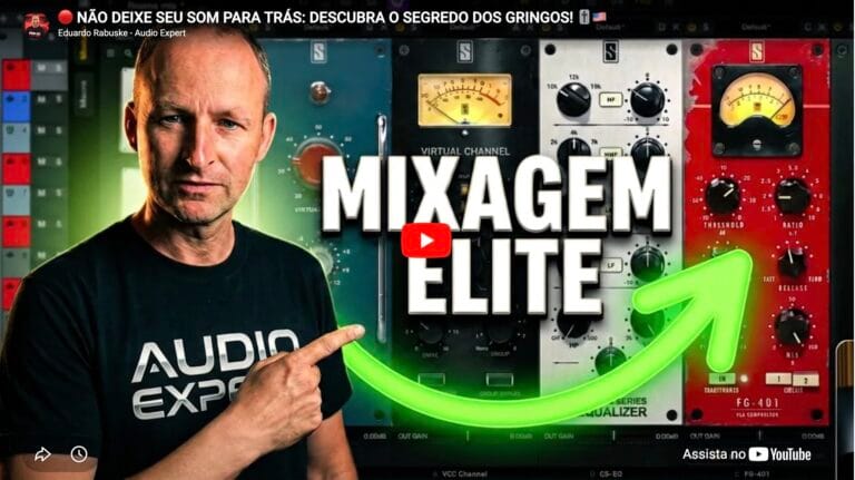 mixagem e masterização